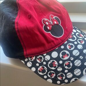 Disney Black and Red Minnie Mouse Hat